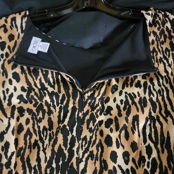Cache mini leopard print dress Size 12 - Picture 8 of 8
